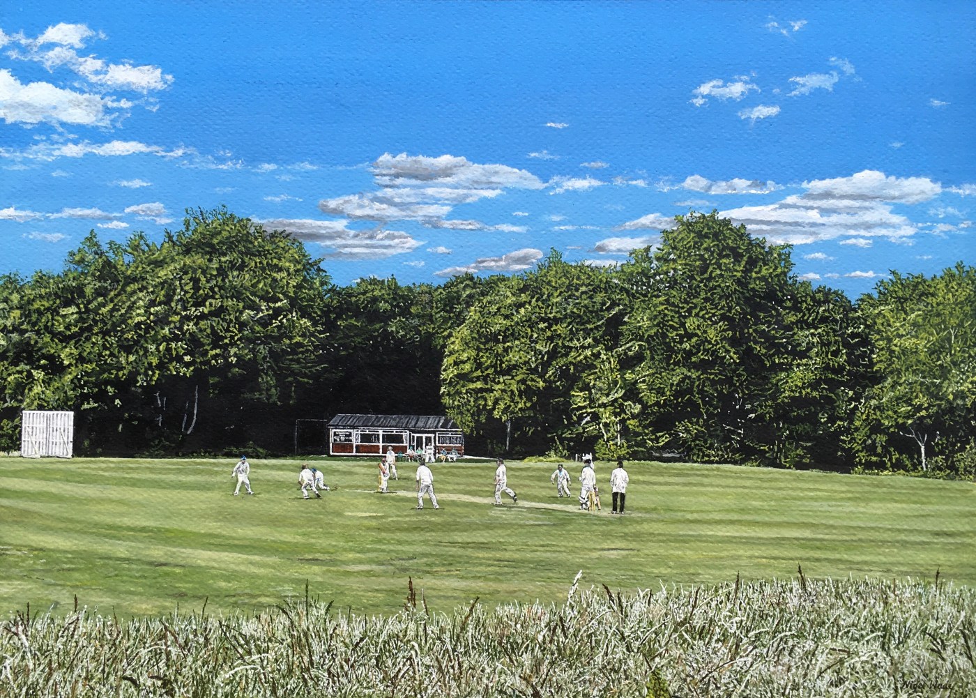 Watercolour, Surrey, Limpsfield Chart